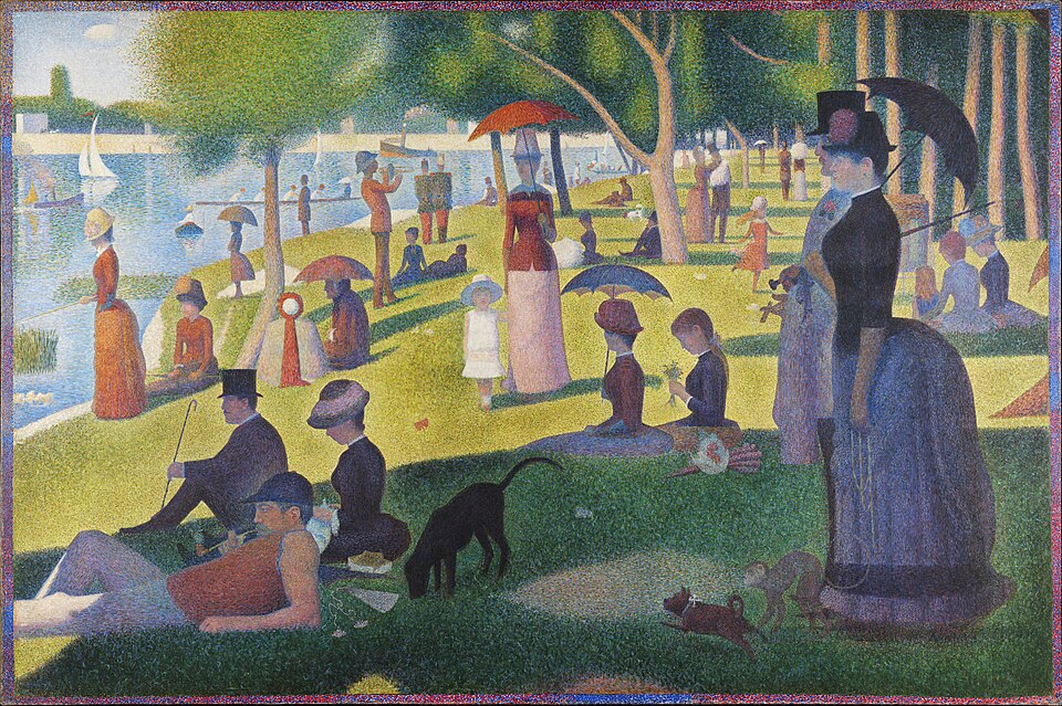 A Sunday on La Grande Jatte by Georges Seurat