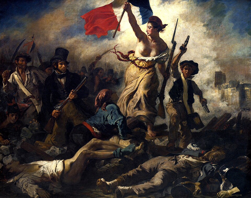 Liberty Leading the People by Eugène Delacroix, Louvre