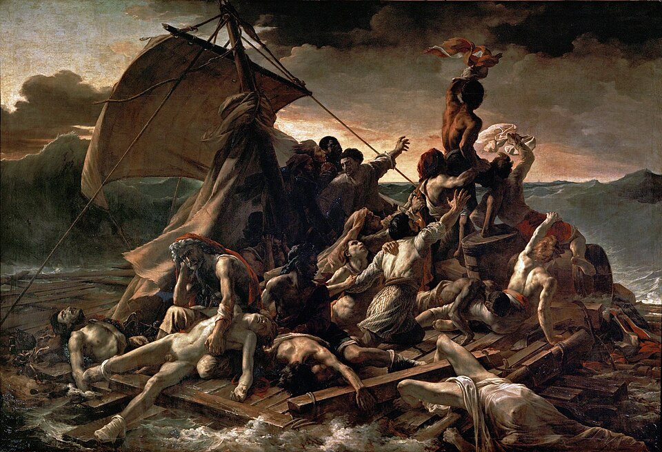 The Raft of the Medusa by Théodore Géricault, Louvre
