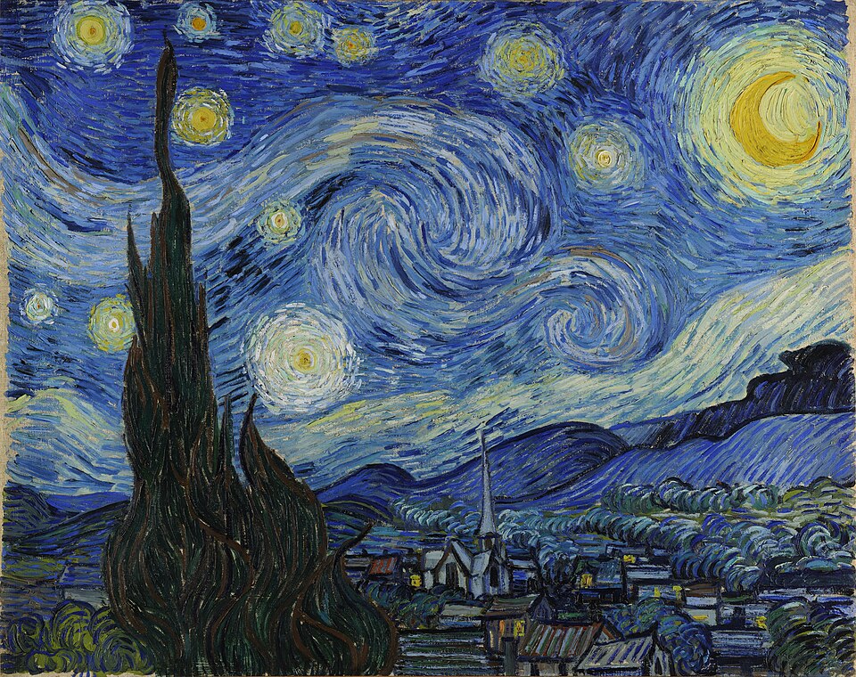 The Starry Night by Vincent van Gogh, MoMA